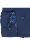 Redmond Hemd, modern fit, 100% Baumwolle, natural stretch, dunkelblau