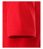 Redmond T-Shirt, regular fit, V-neck, 100% Baumwolle, rot