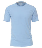 Redmond T-Shirt, regular fit, round-neck, 100% Baumwolle, hellblau
