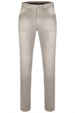 Club of Comfort, Super-High-Stretch-Jeans, mittelbeige used