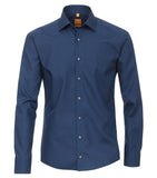Redmond Businesshemd, modern fit, 100% Baumwolle, bügelfrei, dunkelblau