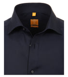 Redmond Businesshemd, modern fit, 100% Baumwolle, bügelfrei, nachtblau