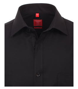 Redmond Businesshemd, regular fit, 100% Baumwolle, bügelfrei, schwarz