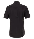 Redmond Businesshemd, regular fit, 100% Baumwolle, bügelfrei, schwarz (halbarm)