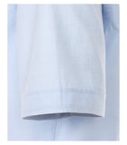 Redmond Hemd, regular fit, 100% Baumwolle, garment washed, hellblau (halbarm)