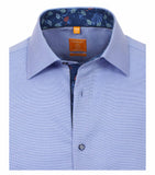 Redmond Hemd, modern fit, 100% Baumwolle, bügelfrei, blau