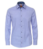 Redmond Hemd, modern fit, 100% Baumwolle, bügelfrei, blau