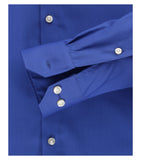 Redmond Businesshemd, slim fit, 100% Baumwolle, natural stretch, azurblau