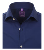 Redmond Businesshemd, slim fit, 100% Baumwolle, natural stretch, dunkelblau