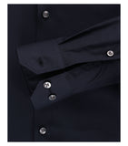 Redmond Businesshemd, slim fit, 100% Baumwolle, natural stretch, nachtblau