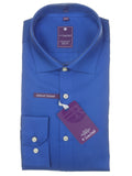 Redmond Businesshemd, slim fit, 100% Baumwolle, natural stretch, azurblau
