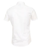 Redmond Businesshemd, slim fit, 100% Baumwolle, natural stretch, 1/2-Arm, weiß