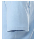 Redmond T-Shirt, regular fit, V-neck, 100% Baumwolle, hellblau