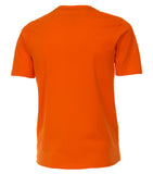 Redmond T-Shirt, regular fit, V-neck, 100% Baumwolle, orange