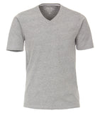 Redmond T-Shirt, regular fit, V-neck, hellgrau