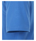 Redmond T-Shirt, regular fit, round-neck, 100% Baumwolle, azurblau