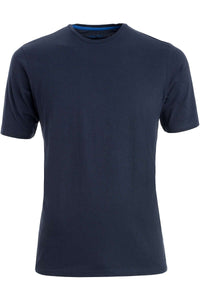 Redmond T-Shirt, regular fit, round-neck, 100% Baumwolle, marineblau