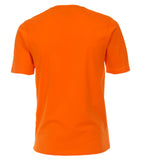 Redmond T-Shirt, regular fit, round-neck, 100% Baumwolle, orange