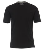 Redmond T-Shirt, regular fit, round-neck, 100% Baumwolle, schwarz