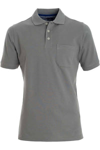 Redmond Poloshirt, regular fit, 100% Baumwolle-piqué, grau