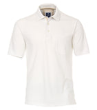 Redmond Poloshirt, regular fit, wash & wear, weiß