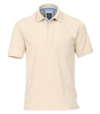 Redmond Poloshirt, regular fit, wash & wear, sand