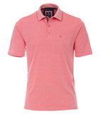 Redmond Poloshirt, regular fit, wash & wear, rosa