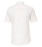 Redmond Hemd, modern fit, 100% Baumwolle, bügelfrei, weiß (halbarm)