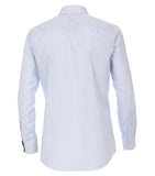 Redmond Hemd, modern fit, 100% Baumwolle, bügelfrei, weiß/blau-kariert