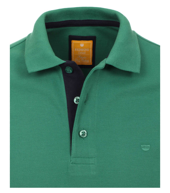 Redmond Poloshirt, modern fit, 100% Baumwolle-piqué, grün