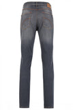 Club of Comfort, Super-High-Stretch-Jeans, mittelgrau used